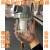 真空泵汽水分离器 玻璃杯水汽过滤器 负压气泵前置进气口滤水除水 G1口径1寸
