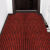 长条厨房地垫防滑防油防水地毯门垫进门垫子耐脏门口脚垫定制 整块黑红色 40*60【一片装】