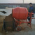 德威超 水泥砂浆混凝土沙石220v建筑搅拌机饲料铜电动小型拌料机 加厚350升功率4000W正反转 