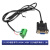 USB转RS4852F232工业级串口转换器支持PLC LX08A USB转RS4852F23 串口线 9孔母座 用于232功能