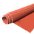 品之德 绝缘垫10kv高压橡胶板配电室绝缘胶垫台垫红色条纹1米*5米*5mm