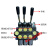 ZD102 ZT12液压多路阀手动换向阀 双向分配阀 控制单双向油缸马达 ZT-L12-2
