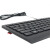 联想2209U原装有线键盘USB接口笔记本电脑一体机巧克力办公超薄台式静音防水键盘升级版X810L 黑色（2209U）