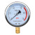 仪表不锈钢耐震压力表yn100油压液压表1.6mpa带油气压表 真空负压表-0.1-0 M20*1.5