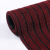 科尔尚 条纹整铺防滑地垫地毯 KT90 （长度1米的价格） 暗红色 幅宽120cm