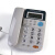定制C168座式电话机 办公室有线固定座机单机来电显示免电池 宝泰尔T268白色