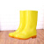 钢米 雨鞋男士水鞋雨靴防滑防水水靴 中筒单层 (单位：双) 40 黄色