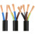 国标铜芯RVV电缆线2芯3芯4芯2.5/4/6/10平方软监控电源线护套线 3芯4平方(铜)10米