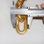 集兴 JX-0286 防爆铜链条锁工业黄铜倒链锁  铜锁01款 1个