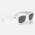 雷朋（RayBan）新品太阳镜 MEGA WAYFARER 迪士尼100周年纪念款方形男女款墨镜 白色 RB0840S 6769B1 51-21
