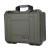 鼎阳 军绿色单反相机箱防震大型设备五金工具箱工业级精密仪器设备箱D5222 空箱