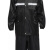 鸣灵 MLS-ZY001 反光雨衣套装 双层 1套 3XL 黑色