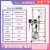 玻璃精馏塔实验室小试精馏装置减压蒸馏电加热精馏柱精馏釜 RFJL-3L/5L【电热套款】