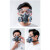 面具喷漆专用化工气体防烟防护呼吸防尘面罩全面罩全脸