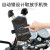 迪路仕（DEROACE）电动摩托车手机支架铝合金导航电瓶车载骑手专用外卖自行车手机架 后视镜款(银色)