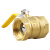 飓程 216型黄铜球阀 手动内螺纹铜球阀 水管阀门 单位：个 DN25（1寸） 