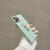 LIEVE气质花朵水钻兔子适用于苹果14proMax/15手机壳iPhone13pro软硅胶 宝石绿 白花水钻兔 iPhone15