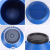 都格（Duge）25L蓝色圆形化工桶 化学废液实验室收集原料溶剂加厚耐摔工业级桶