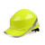 代尔塔102018安全帽 ABS材质绝缘带荧光条反光条防撞防砸防喷溅耐高温电工安全帽 黄色