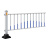 大工象 城市道路护栏 市政隔离栏杆 1.2*3.08米加厚配一个立柱和底座