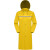 洛港 经典款单层黄色 XL码 雨衣长款全身防暴雨男女单人成人新款雨披潮牌外套连体反光