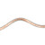 BOWERY铜编织接地线接地带桥架加塑铜绳跨地连接线带绝缘护套2.5平方300mm长 100根