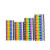 众立诚彩色数字号码管电线网线数字编号套管2.5平方彩色数字0-9各一条(1套)