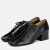 LEMAIRE     Souris皮革德比高跟鞋奢侈品潮牌P00828943 黑色 CN 36
