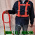 高空作业安全带安装国标保险带 防坠安全绳户外五点式双背带 纯涤纶双背(单绳2米)