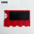 安赛瑞 13361 货架物料计数磁性卡套（10个装）4位计数 65×100mm 红色 软磁款 仓库货架软磁标签牌