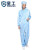 星工（XINGGONG）防尘服无尘衣防静电连体带帽工作服洁净防护喷漆 蓝色 XL