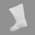 定制适用EVA轻便泡沫高筒雨鞋水靴工作鞋男防水防滑水产渔业厂卫生靴 白色短筒 X308 36