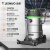 杰诺 工业吸尘器干湿两用自动抖尘吸推大范围清洁5400W桶式吸尘器 301T-100L升级款