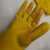 强龙牌 加厚 牛筋 耐用乳胶 厨房 防水清洁劳保工业手套 牛筋黄色60双 S