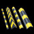 交通标志柱停安全保护橡胶轮廓停车位防撞标条车库包墙边护角圆角 120CM圆护角/3.0KG