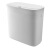 智能垃圾桶自动感应式打包筒厕所夹缝电动有盖窄篓定制   7天内发 小米白