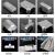 定制适用国标 120*50 铝合金面板线槽 多功能明装线槽 充电桩线槽 银色直接