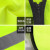 趣行 反光背心 定制款拉链式反光衣 荧光黄绿色环卫施工执勤汽车交通安全警示马甲骑行安全服