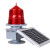 航空障碍灯TGZ-122LED太阳能电池高楼信号塔警示灯红光自动航标灯 弯头支架