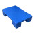 希万辉 平面高脚塑料垫仓库防潮四面拼接垫仓板塑料板 平板四脚（2个装） 500×400×120mm