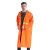 胜丽 BR1-255 连体雨衣中长款车间劳保工服 橘黄色 均码 1件装ZK