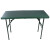 晶事达（JINGSHIDA）1.2米军绿色野外折叠桌训练便携折叠桌