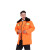 苏识 YNDW241 冬季加长加厚环卫棉服大衣工作服反光条 尺寸：M-4XL （单位：件）