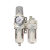 沁度气源处理器AC3010-03二联件过滤器SMC型油水分离器调压阀给油雾器SN5429 AC2010-022分/手动排水