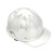 铝合金工地安全帽 万科施工头盔 铝盔安全头盔劳保安全帽防砸 银色