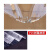 得豫工品 透明防雨布 pvc防水布料加厚帆布 挡风塑料布防晒篷布 高透明[加厚包绳款]2x2m