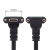 螺丝USB-C数据线Type-C锁紧适用RealSense R200 SR300 D415 D435 弯头带螺丝 2m