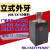 忽风薄型油缸冲孔机液压缸JOB/CX-SD32/40/50/63立式外牙方形薄型油缸 浅紫色 立式-50*60