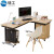 尺寸1.2L支持定制简约型工位转角书桌工作台椅柜不含桌椅写字台* 单人位1.2*0.8*0.74M不含椅柜