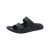 爱步（ECCO）女式厚底拖鞋休闲沙滩鞋一字凉鞋 黑色 US 9(中国 40)